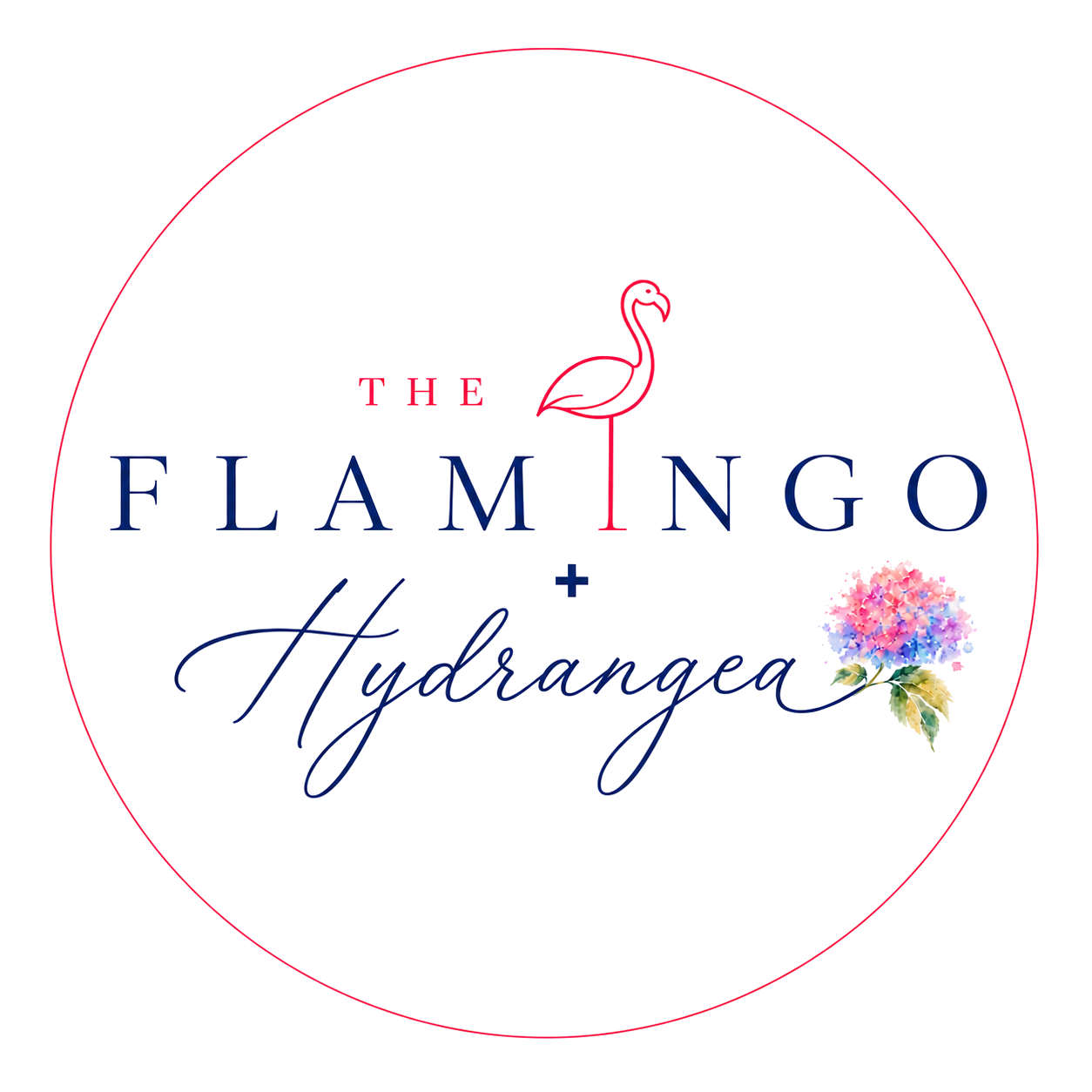 The Flamingo + Hydrangea