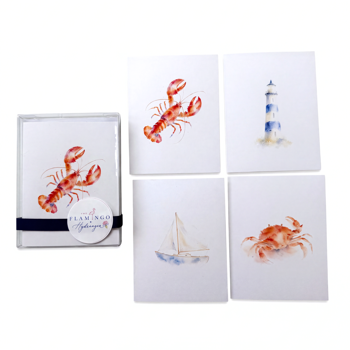 New England Notecard Collection: Set of 8