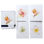 Tropical Botanicals Notecard Collection: Set of 8