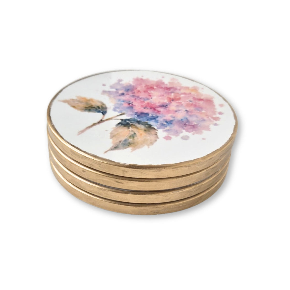 Hydrangeas + Lemons Coaster Collection