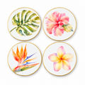 Tropical Botanicals Coaster Collection